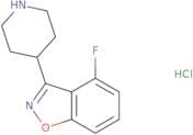 6-Fluoro-3-(4-piperidine)-1,2-benzoisoxazole hydrochloride