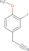 2-(3-fluoro-4-methoxyphenyl)acetonitrile