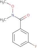 3-Fluoro-n-methoxy-n-methylbenzamide