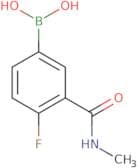 [4-fluoro-3-(methylcarbamoyl)phenyl]boronic Acid