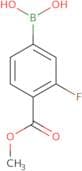 (3-fluoro-4-methoxycarbonylphenyl)boronic Acid