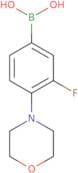 (3-fluoro-4-morpholin-4-ylphenyl)boronic Acid