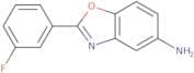 2-(3-Fluorophenyl)-1,3-benzoxazol-5-amine