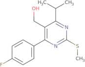 4-(4-Fluorophenyl)-5-hydroxymethyl-6-isopropyl-2-methylthiopyrimidine