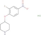 4-(2-Fluoro-4-nitrophenoxy)piperidine hydrochloride