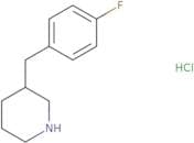 3-(4-Fluorobenzyl)piperidine hydrochloride