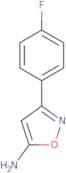 3-(4-Fluorophenyl)isoxazol-5-amine