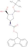 Fmoc-(2S,4S)-4-amino-1-Boc-pyrrolidine-2-carboxylic acid