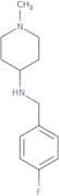 N-[(4-Fluorophenyl)methyl]-1-methyl-4-piperidinamine