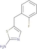 5-(2-Fluorobenzyl)-1,3-thiazol-2-amine
