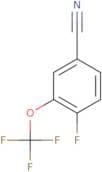 4-Fluoro-3-(trifluoromethoxy)benzonitrile