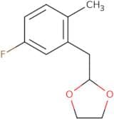 2-(5-Fluoro-2-methylbenzyl)-1,3-dioxolane