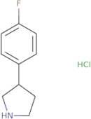 3-(4-Fluorophenyl)pyrrolidine hydrochloride