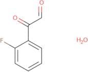 (2-Fluorophenyl)(oxo)acetaldehyde hydrate (1:1)