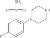 1-[4-Fluoro-2-(methylsulfonyl)phenyl]piperazine