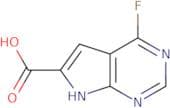 4-Fluoro-7H-pyrrolo[2,3-d]pyrimidine-6-carboxylic acid