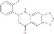 6-(2-Fluorophenyl)[1,3]Dioxolo[4,5-g]Quinolin-8(5H)-One