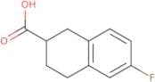 6-Fluoro-1,2,3,4-tetrahydro-2-naphthalenecarboxylic acid