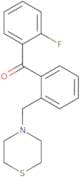 (2-Fluorophenyl)[2-(4-thiomorpholinylmethyl)phenyl]methanone