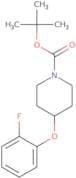 4-(2-Fluorophenoxy)-1-piperidinecarboxylic acid tert-butyl ester