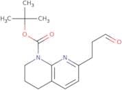 tert-Butyl 7-(3-oxopropyl)-1,2,3,4-tetrahydro-1,8-naphthyridine-1-carboxylate