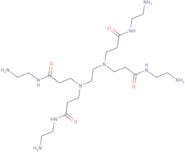 N-(2-Aminoethyl)-3-({2-[(2-aminoethyl)carbamoyl]ethyl}({2-[bis({2-[(2-aminoethyl)carbamoyl]ethyl})…