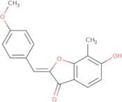 (2Z)-6-Hydroxy-2-(4-methoxybenzylidene)-7-methyl-1-benzofuran-3(2H)-one