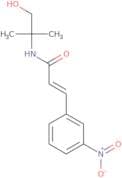 N-(2-Hydroxy-1,1-dimethylethyl)-3-(3-nitrophenyl)acrylamide