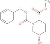 (2S,5S)-5-Hydroxy-1,2-piperidinedicarboxylic acid2-methyl 1-benzylester