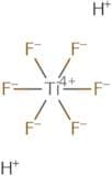 Hexafluorotitanic acid, 50% aqueous solution