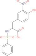 (S)-3-(4-Hydroxy-3-Nitrophenyl)-2-(Phenylsulfonamido)PropanoicAcid