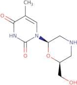 1-[(2R,6S)-6-(hydroxymethyl)-2-morpholinyl]-5-methyl-2,4(1H,3H)-Pyrimidinedione