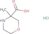 3-Methylmorpholine-3-carboxylic acid hydrochloride