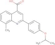2-(4-Isopropoxyphenyl)-8-methylquinoline-4-carboxylic acid