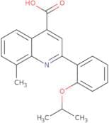 2-(2-Isopropoxyphenyl)-8-methylquinoline-4-carboxylic acid