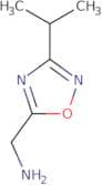 [(3-Isopropyl-1,2,4-oxadiazol-5-yl)methyl]amine hydrochloride