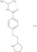 N-Isopropyl-4-(pyrrolidin-2-ylmethoxy)benzamide hydrochloride