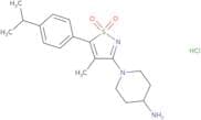 1-[5-(4-Isopropylphenyl)-4-methyl-1,1-dioxidoisothiazol-3-yl]piperidin-4-amine hydrochloride