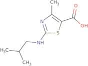 2-(Isobutylamino)-4-methyl-1,3-thiazole-5-carboxylic acid
