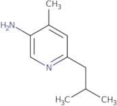 6-Isobutyl-4-methylpyridin-3-amine