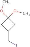 3-(Iodomethyl)-1,1-dimethoxycyclobutane