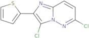 Imidazo[1,2-b]pyridazine,3,6-dichloro-2-(2-thienyl)-