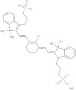 3H-Indolium,2-[2-[2-chloro-3-[[1,3-dihydro-3,3-dimethyl-1-(3-sulfopropyl)-2H-indol-2-ylidene]ethyl…