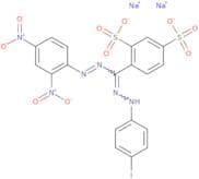 4-[1-(4-Iodophenyl)-5-(2,4-dinitrophenyl)-formaz-3-yl]-1,3-benzene disulfonate, disodium salt