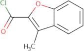 3-Methylbenzofuran-2-carbonyl chloride
