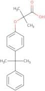 2-Methyl-2-[4-(1-methyl-1-phenylethyl)phenoxy]propanoic acid