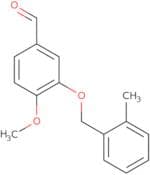 4-Methoxy-3-[(2-methylbenzyl)oxy]benzaldehyde