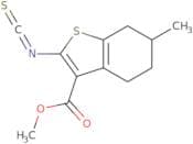 Methyl 2-isothiocyanato-6-methyl-4,5,6,7-tetrahydro-1-benzothiophene-3-carboxylate