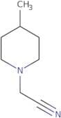 (4-Methylpiperidin-1-yl)acetonitrile