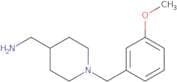 [1-(3-Methoxybenzyl)piperidin-4-yl]methylamine